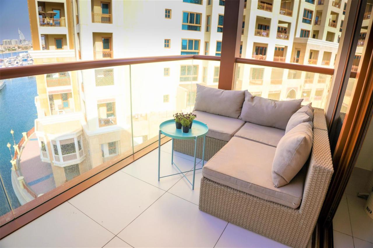 Apartamento Luxury On The Palm With Marina View Balcony Dubái Exterior foto
